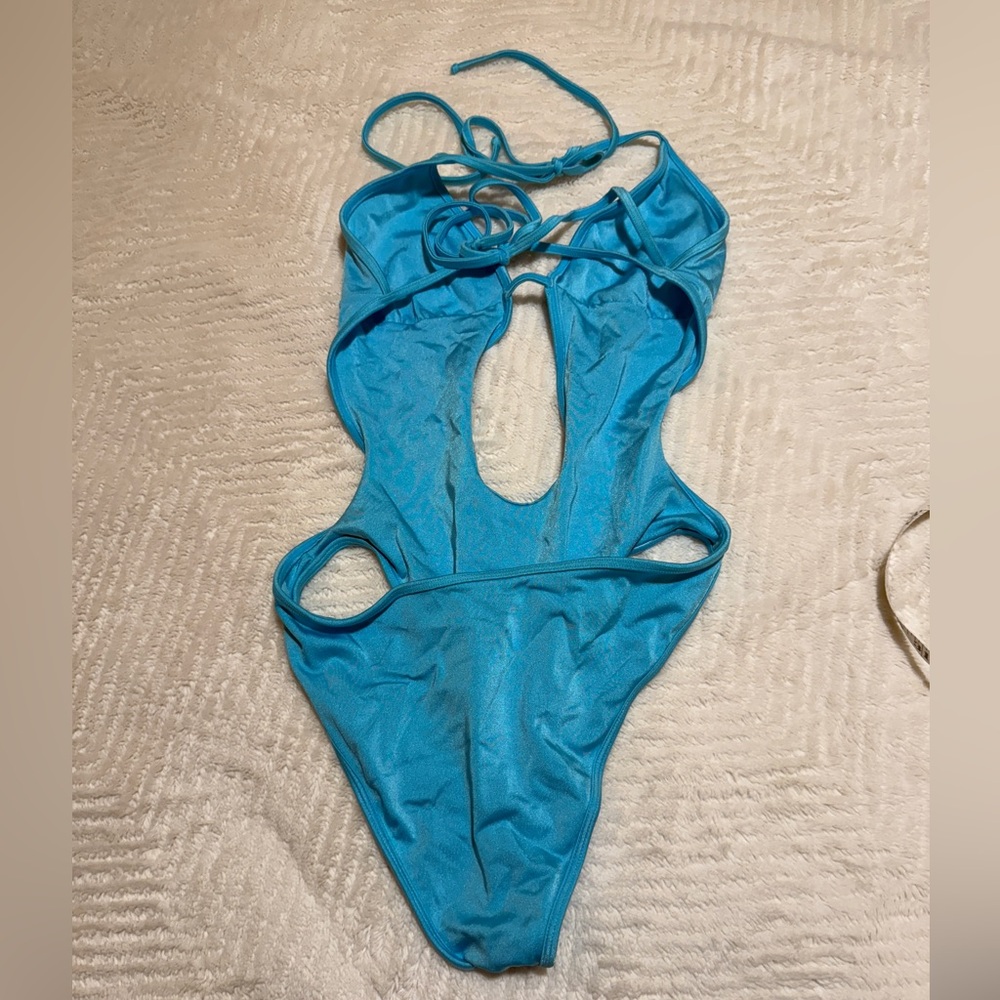 NWT Frankies Bikinis Amanda One-Piece Swimsuit - Picture 15 of 15